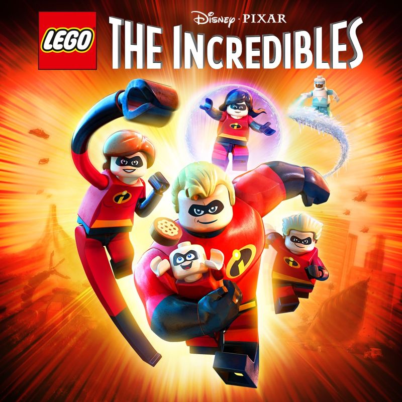 LEGO The Incredibles box art for Playstation 4